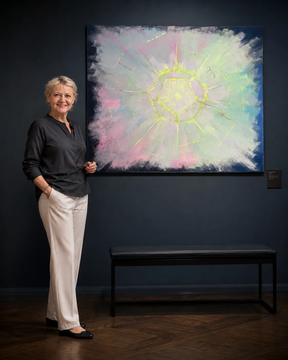 A commissioned energy painting